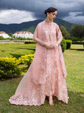 Zainab Chottani Embroidered Organza 3Pc Suit D-03 Roséa - House Of Hania