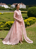 Zainab Chottani Embroidered Organza 3Pc Suit D-03 Roséa - House Of Hania