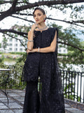 Zainab Chottani Embroidered Organza 3Pc Suit D-06 Dorée - House Of Hania