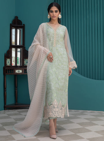 Zainab Chottani | Luxury Pret | MOROCCAN MINT - House Of Hania