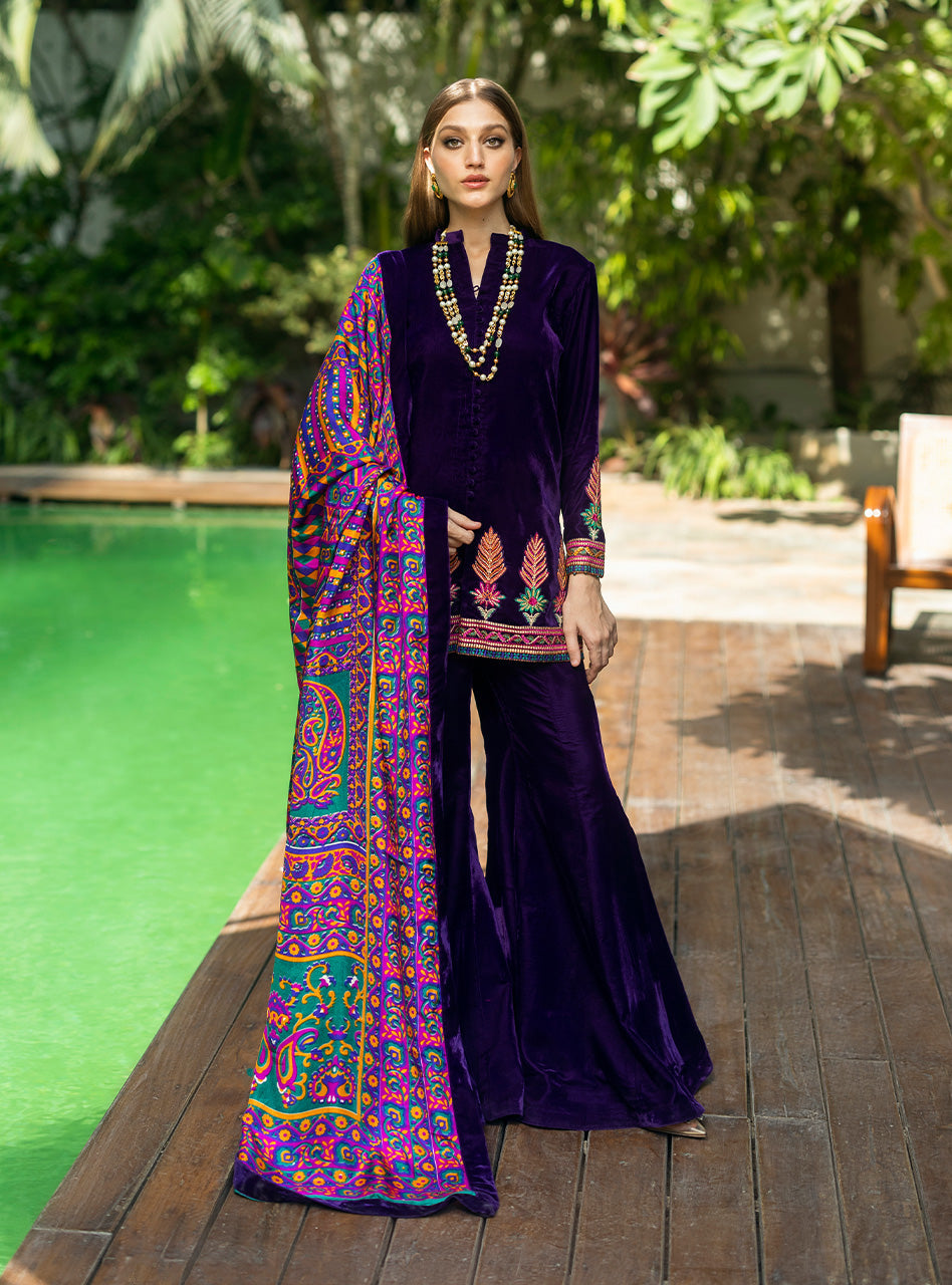 Zainab Chottani | Makhmal Luxe Pret | Habibeh - House Of Hania