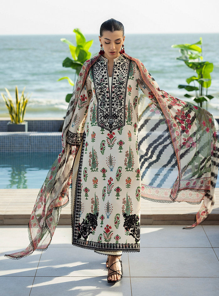 Zainab Chottani | Tahra Lawn 25 | Azureh - House Of Hania