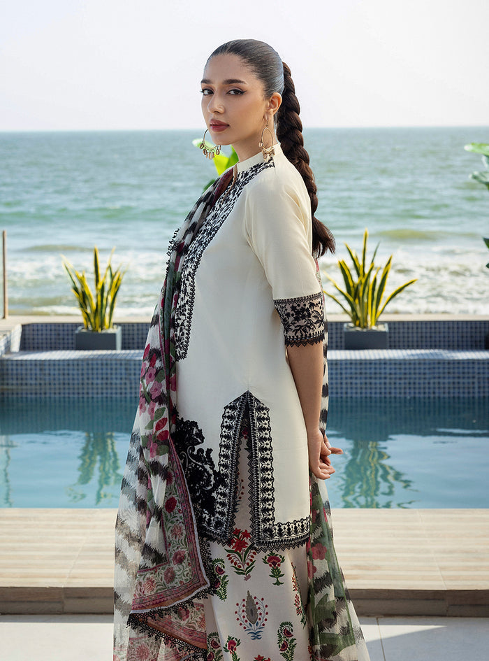 Zainab Chottani | Tahra Lawn 25 | Azureh - House Of Hania