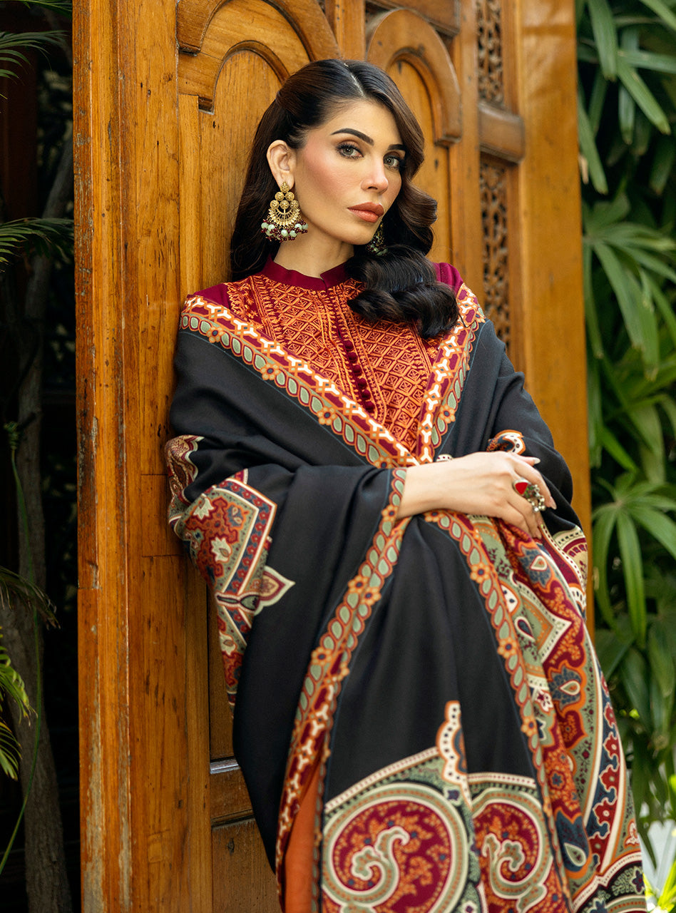 Zainab Chottani | Winter Shawls 24 |  Sila - House Of Hania