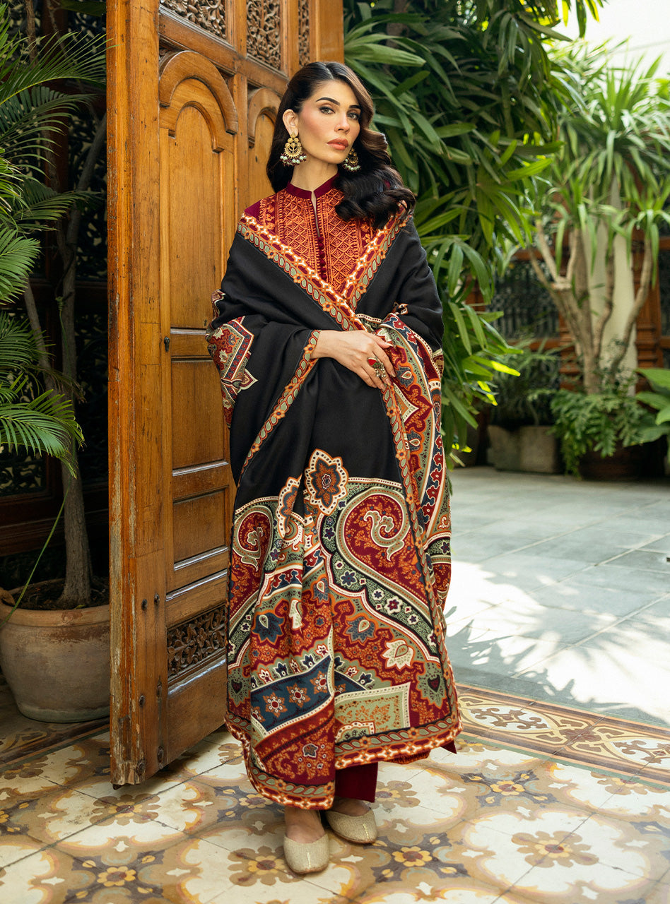 Zainab Chottani | Winter Shawls 24 |  Sila - House Of Hania