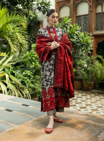 Zainab Chottani | Winter Shawls 24 |  Zemestan - House Of Hania
