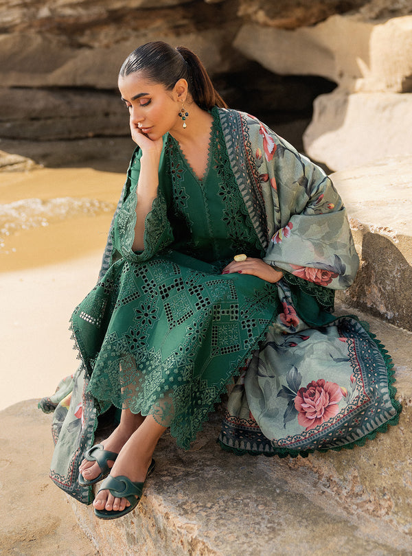 Zainab chottani | Luxury Chikankari 24 | AYSEL - 1A - House Of Hania