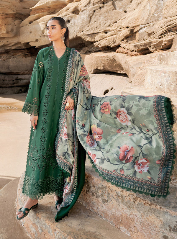 Zainab chottani | Luxury Chikankari 24 | AYSEL - 1A - House Of Hania