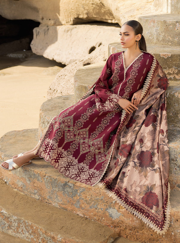 Zainab chottani | Luxury Chikankari 24 | AYSEL - 1B - House Of Hania