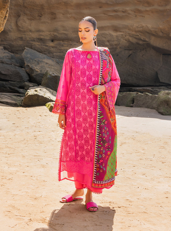 Zainab chottani | Luxury Chikankari 24 | LAALI - 6A - House Of Hania
