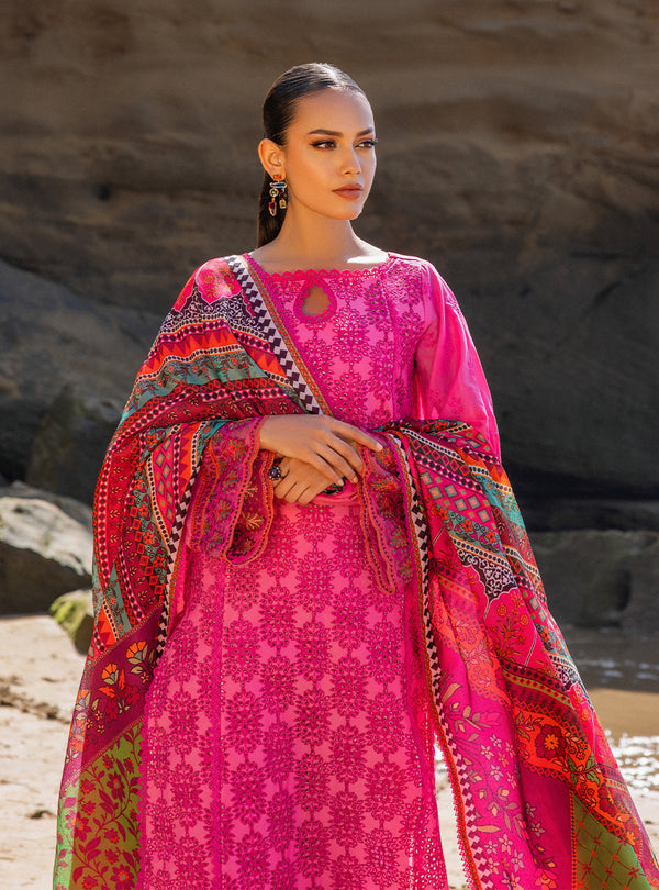 Zainab chottani | Luxury Chikankari 24 | LAALI - 6A - House Of Hania