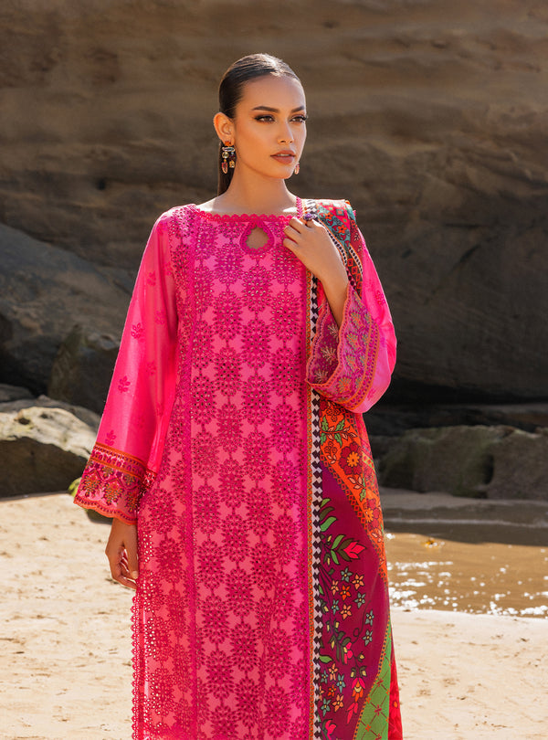 Zainab chottani | Luxury Chikankari 24 | LAALI - 6A - House Of Hania
