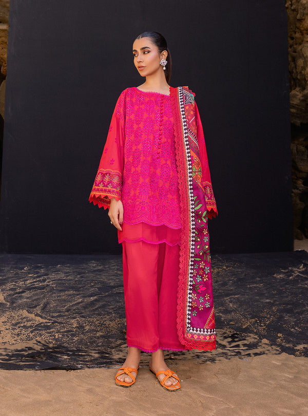 Zainab chottani | Luxury Chikankari 24 | LAALI - 6B - House Of Hania
