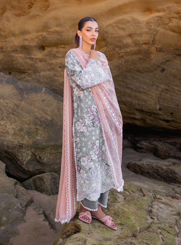 Zainab chottani | Luxury Chikankari 24 | LANA - 10A - House Of Hania