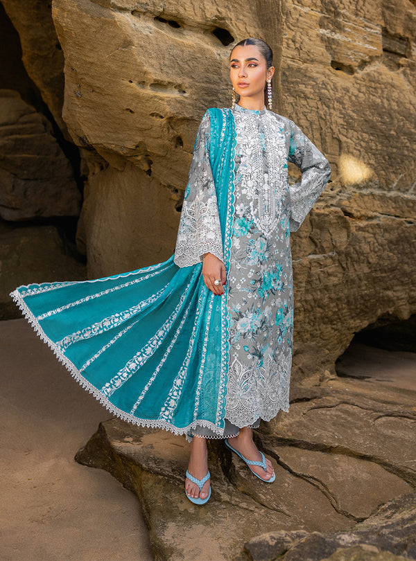 Zainab chottani | Luxury Chikankari 24 | LANA - 10B - House Of Hania