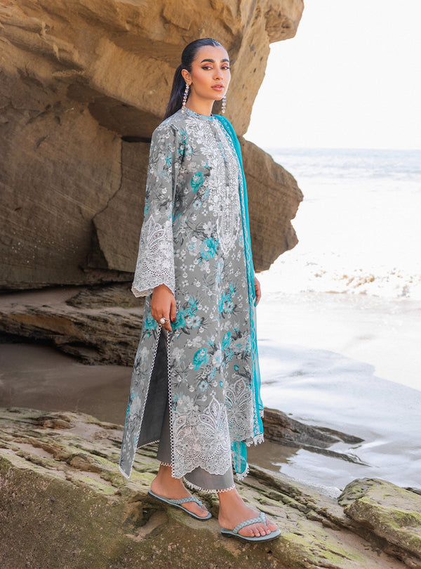 Zainab chottani | Luxury Chikankari 24 | LANA - 10B - House Of Hania