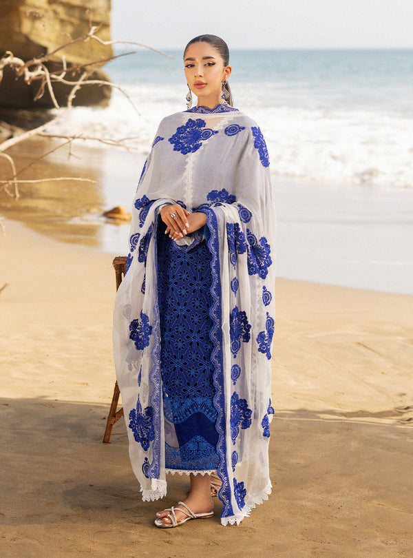 Zainab chottani | Luxury Chikankari 24 | MOTIA - 7A - House Of Hania