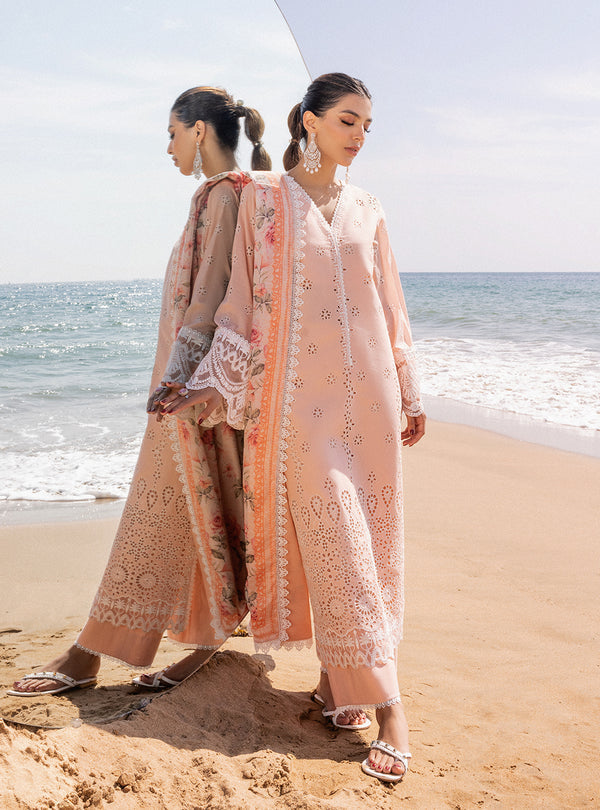 Zainab chottani | Luxury Chikankari 24 | NORA - 2A - House Of Hania