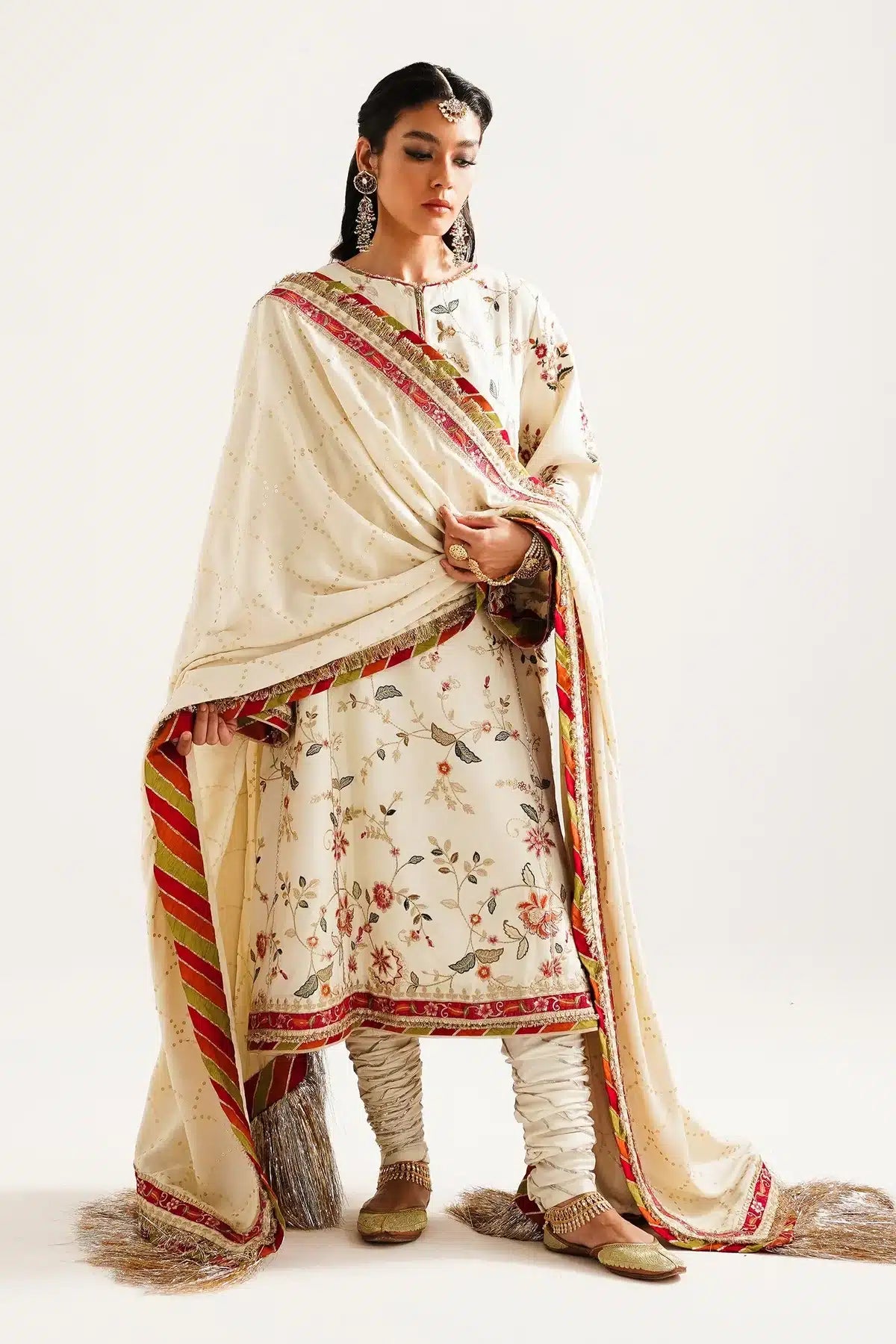 Zara ShahJahan | Winter Shawl 23 | - House Of Hania