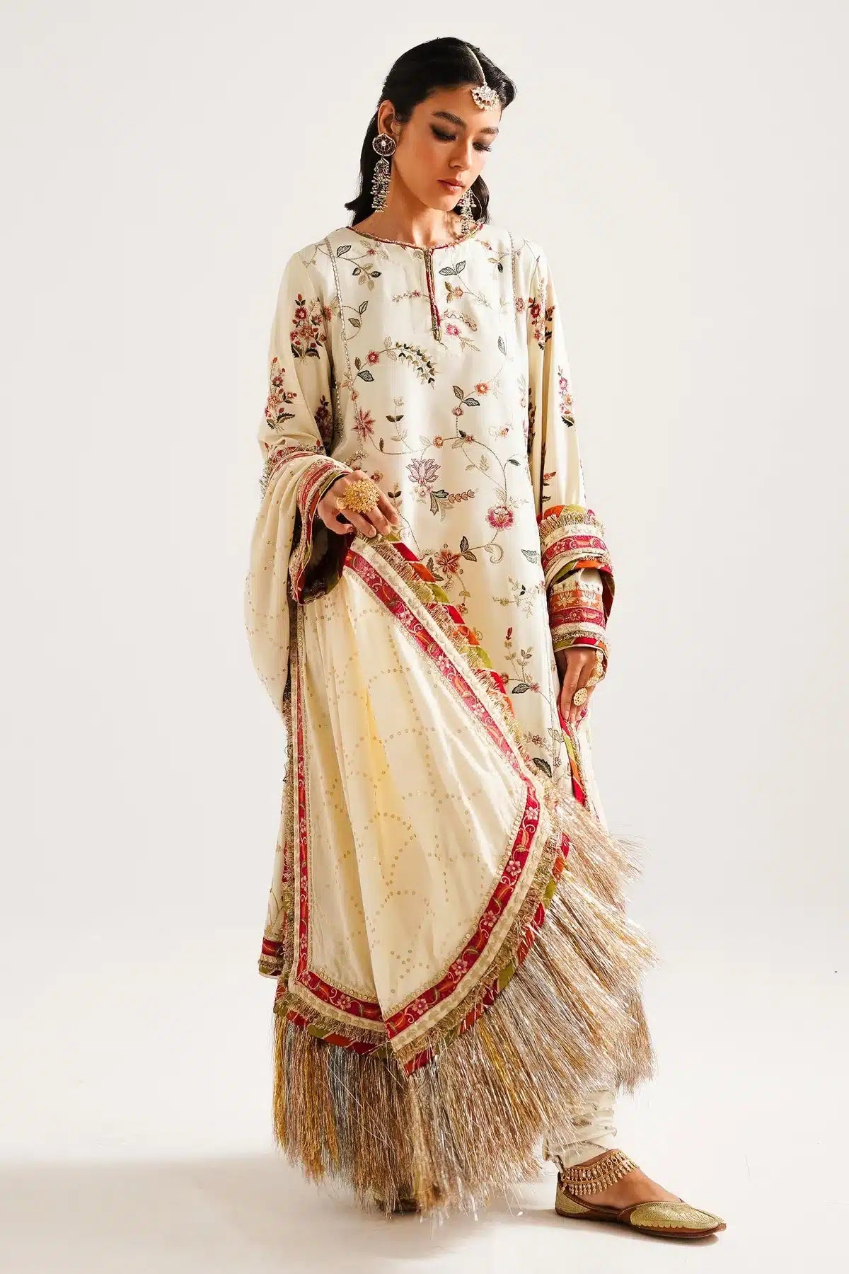 Zara ShahJahan | Winter Shawl 23 | - House Of Hania