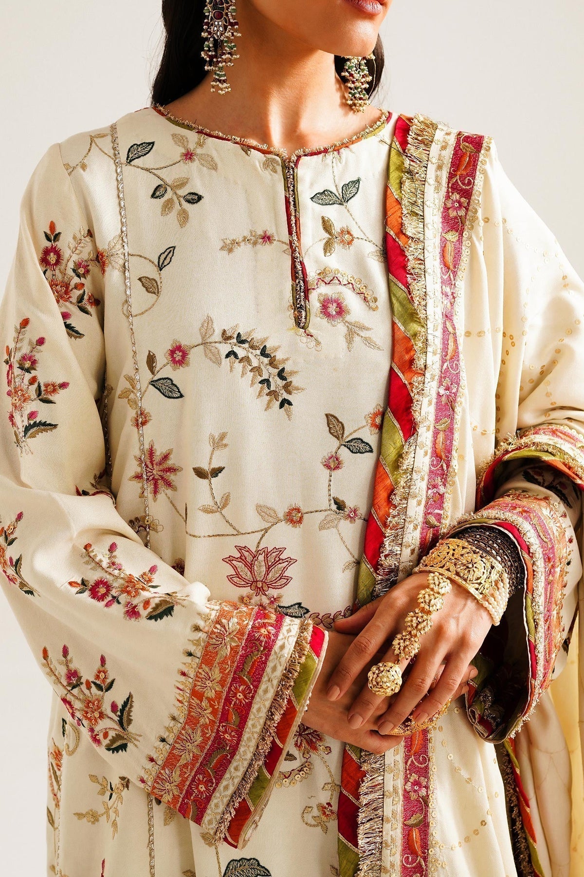 Zara ShahJahan | Winter Shawl 23 | - House Of Hania