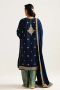 Zara ShahJahan | Winter Shawl 23 | WS23-D1 - House Of Hania