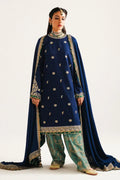 Zara ShahJahan | Winter Shawl 23 | WS23-D1 - House Of Hania