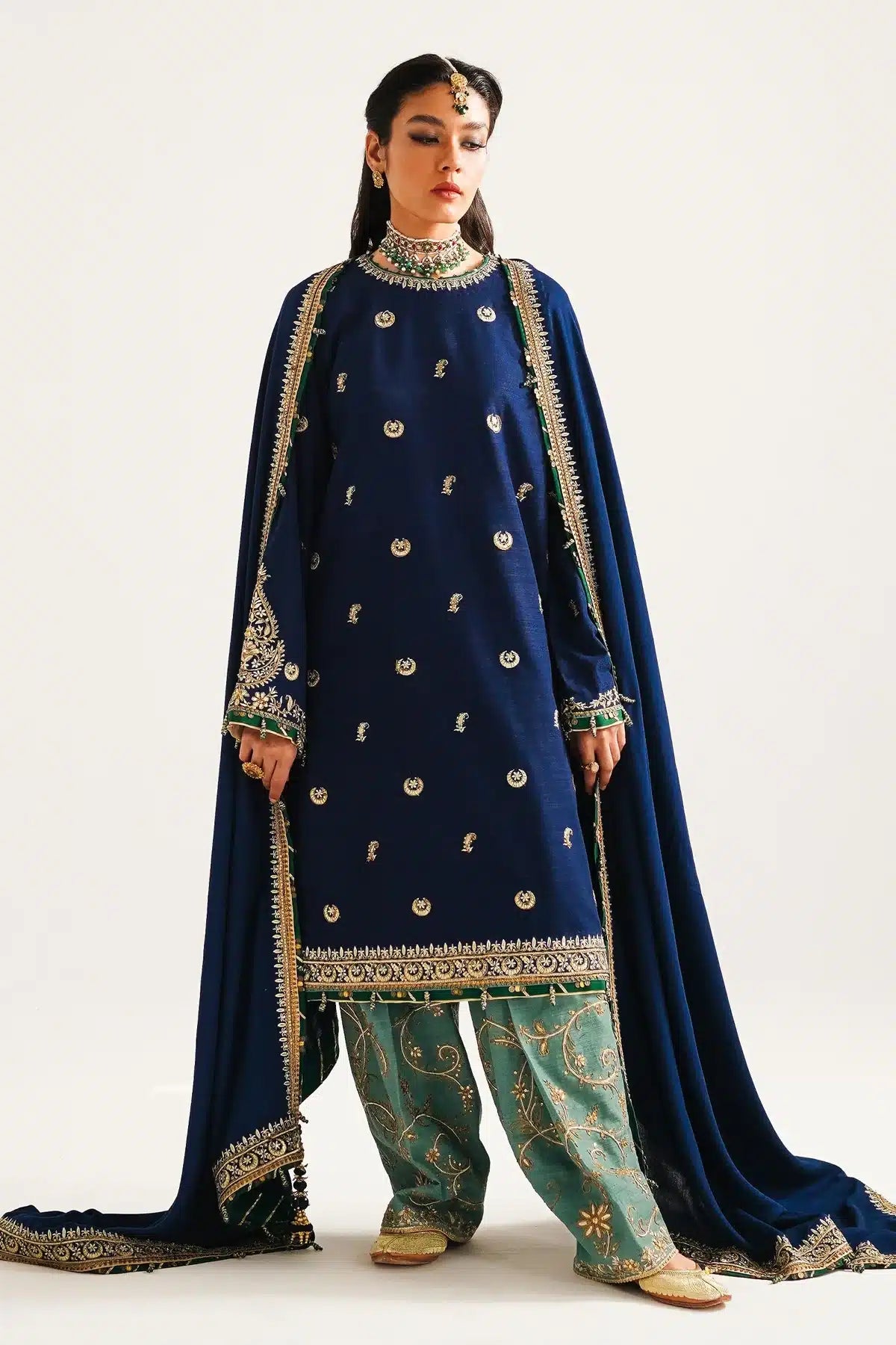 Zara ShahJahan | Winter Shawl 23 | WS23-D1 - House Of Hania
