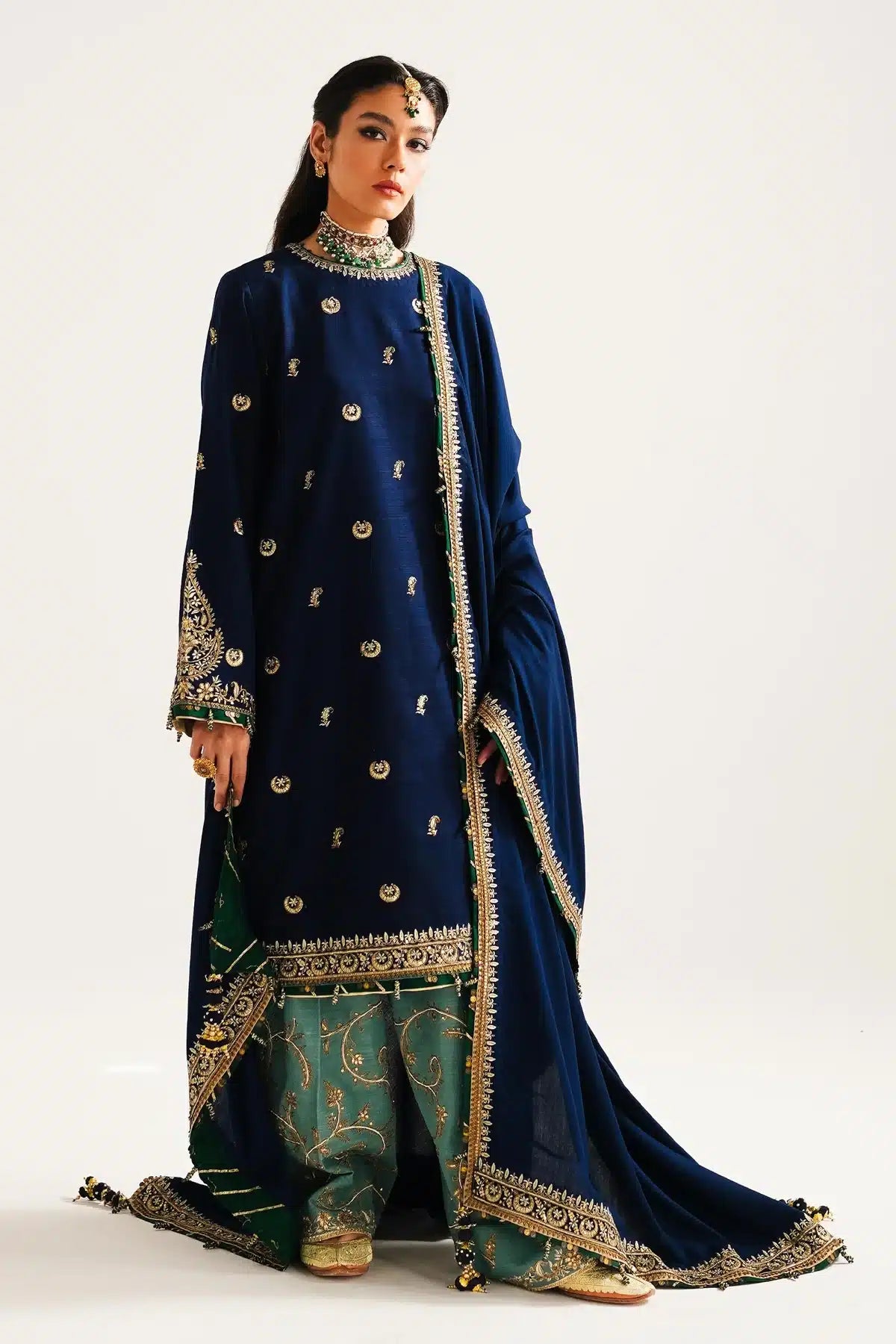 Zara ShahJahan | Winter Shawl 23 | WS23-D1 - House Of Hania
