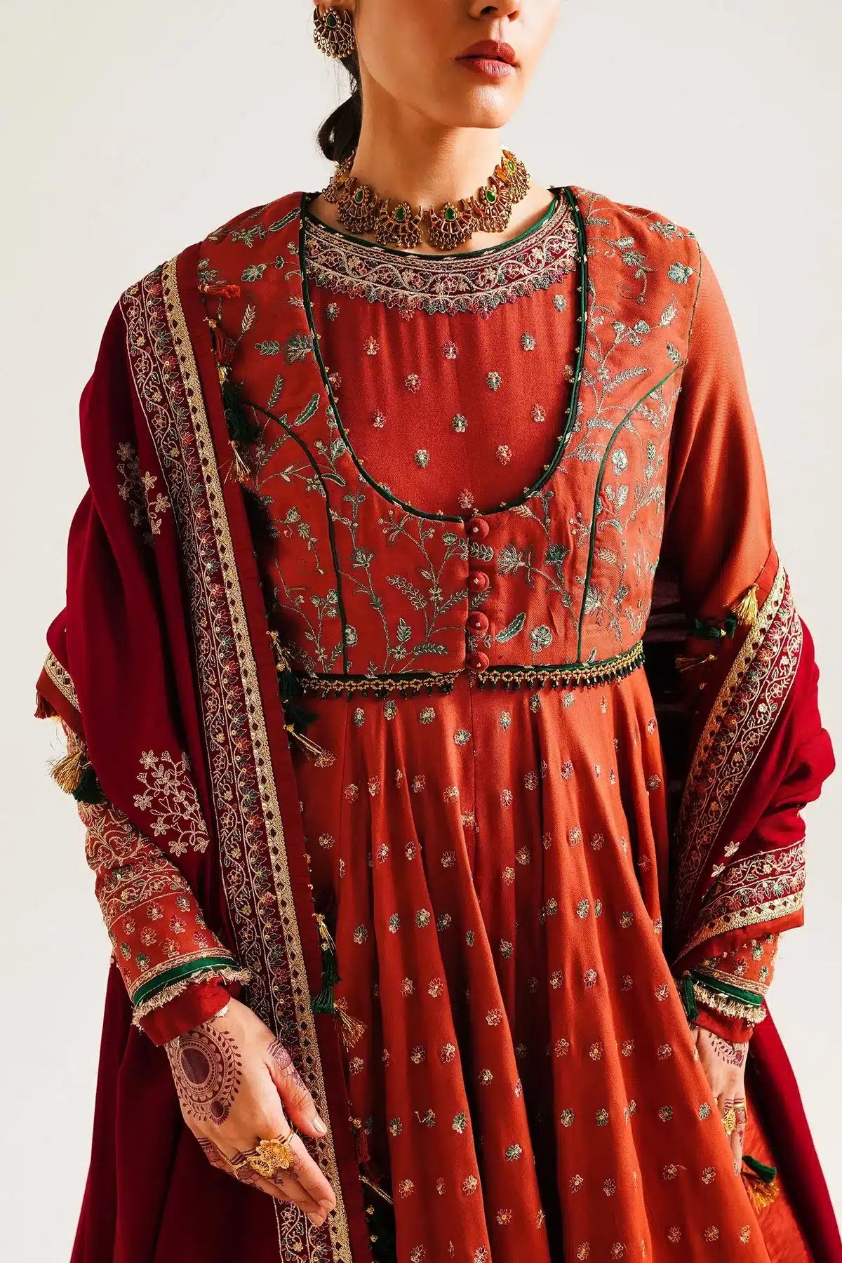 Zara ShahJahan | Winter Shawl 23 | WS23-D4 - House Of Hania