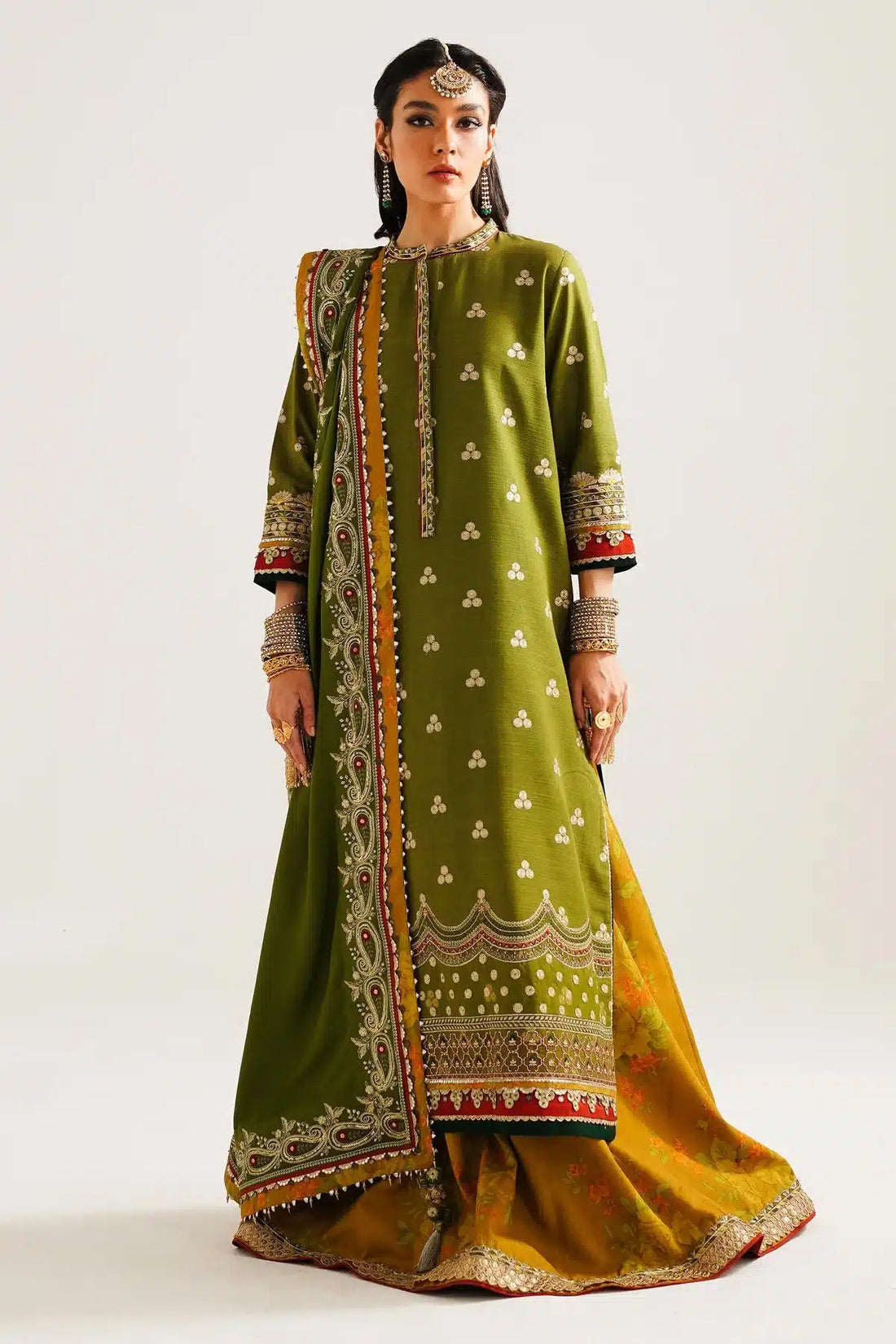 Zara ShahJahan | Winter Shawl 23 | WS23-D6 - House Of Hania