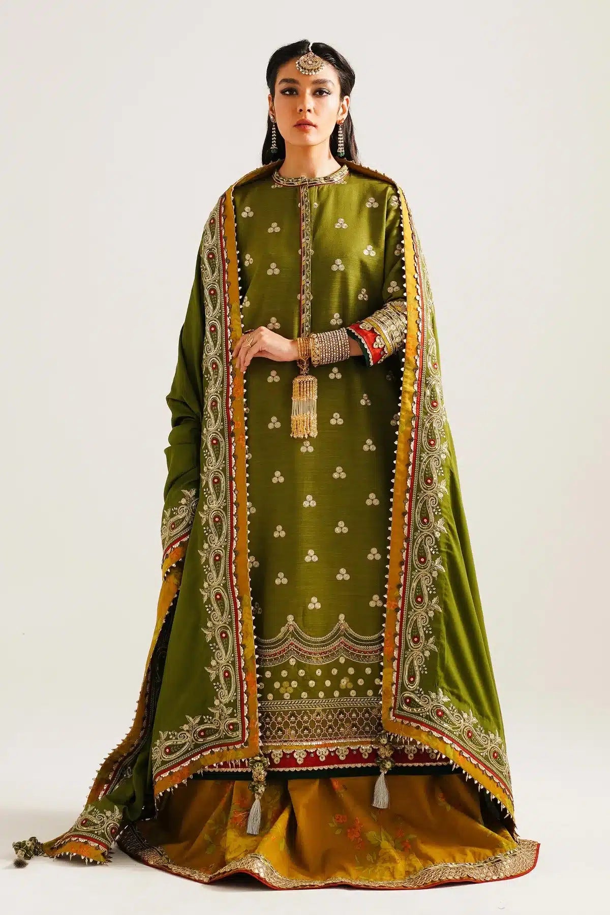 Zara ShahJahan | Winter Shawl 23 | WS23-D6 - House Of Hania