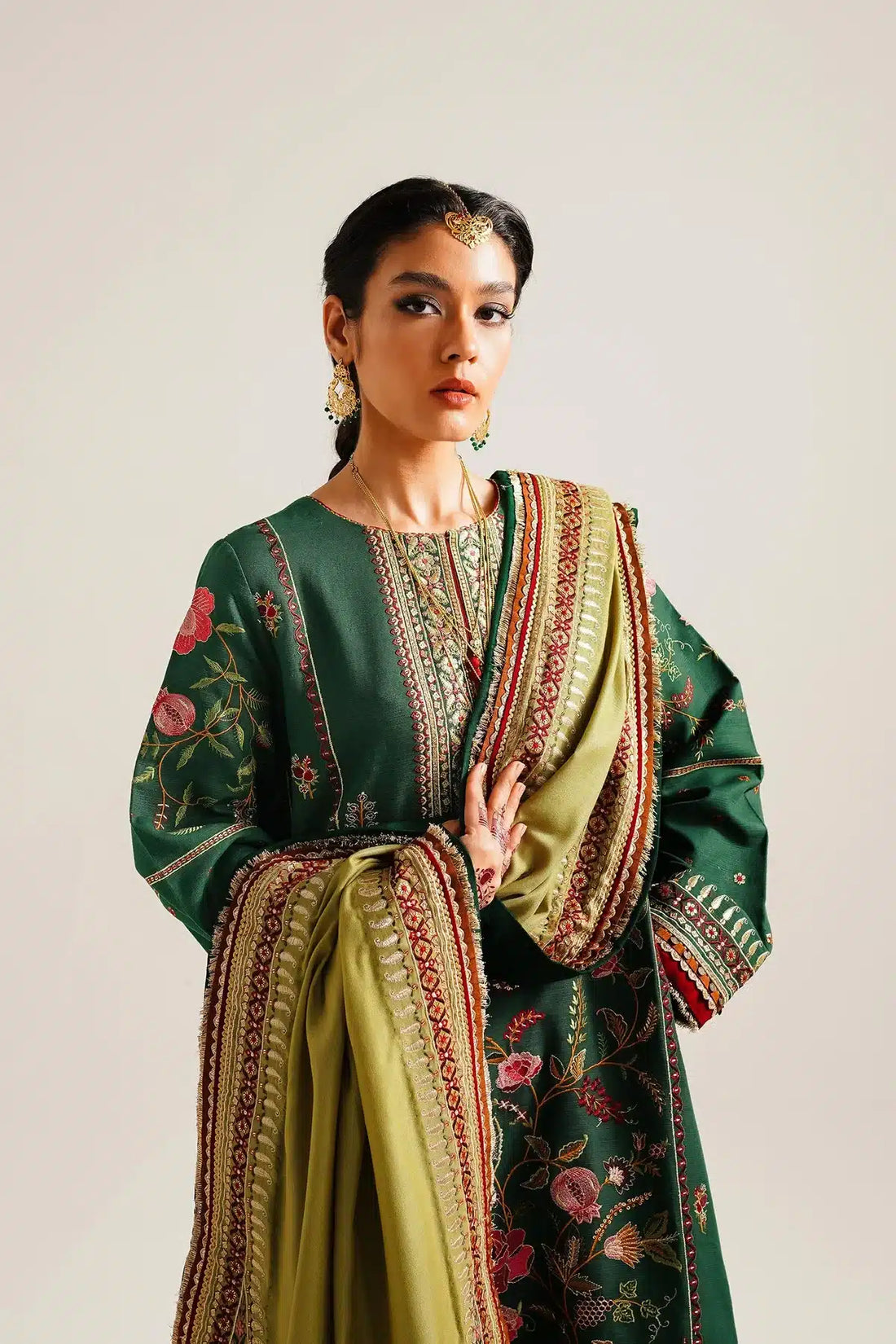 Zara ShahJahan | Winter Shawl 23 | WS23-D7 - House Of Hania