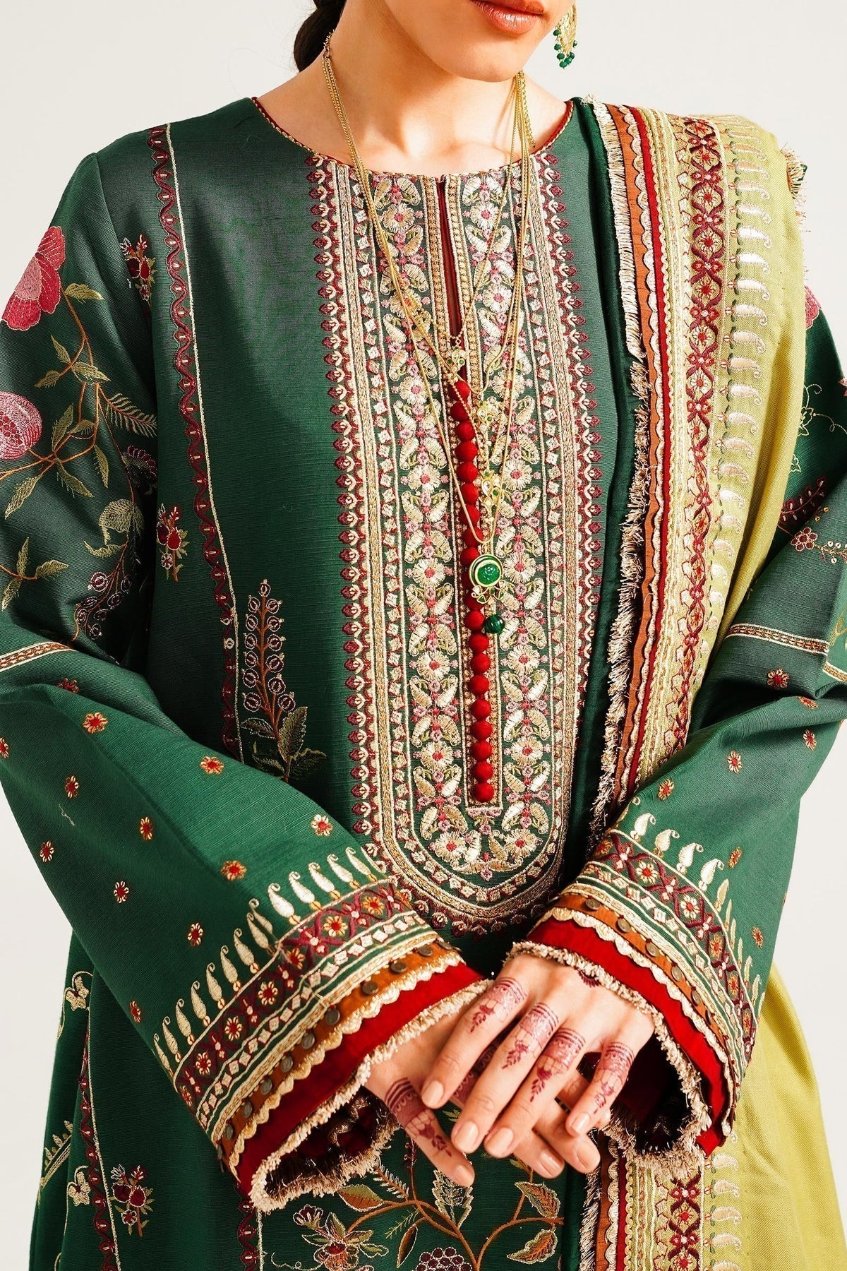 Zara ShahJahan | Winter Shawl 23 | WS23-D7 - House Of Hania