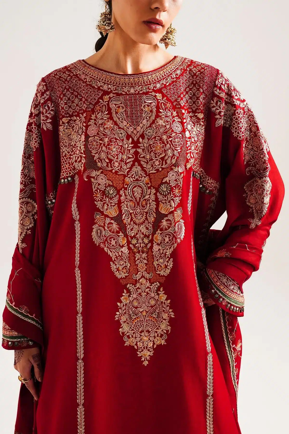 Zara ShahJahan | Winter Shawl 23 | WS23-D8 - House Of Hania