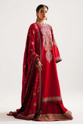 Zara ShahJahan | Winter Shawl 23 | WS23-D8 - House Of Hania