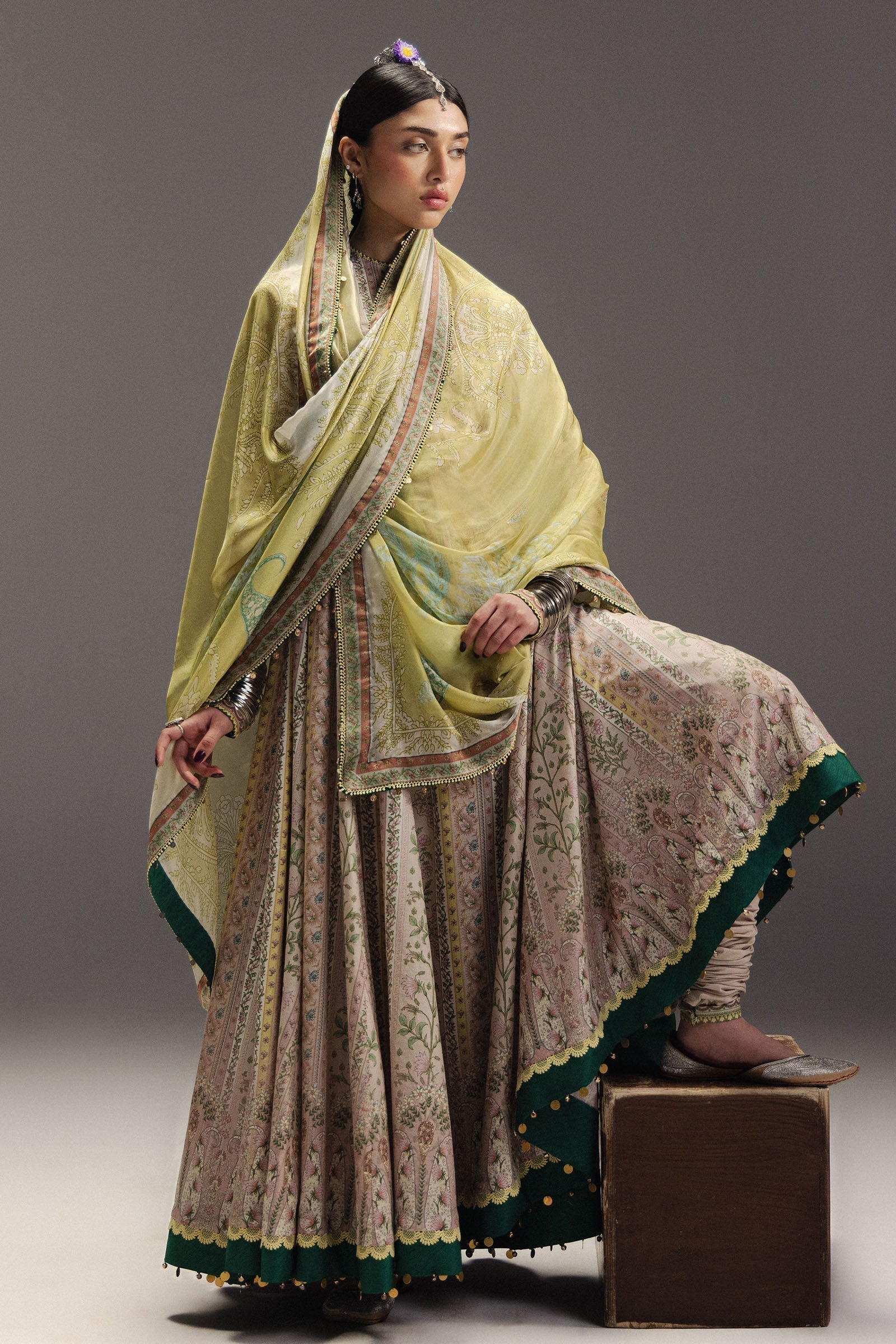 Zara Shahjahan | Anarkali 26 | Hoorain-D8 - House Of Hania