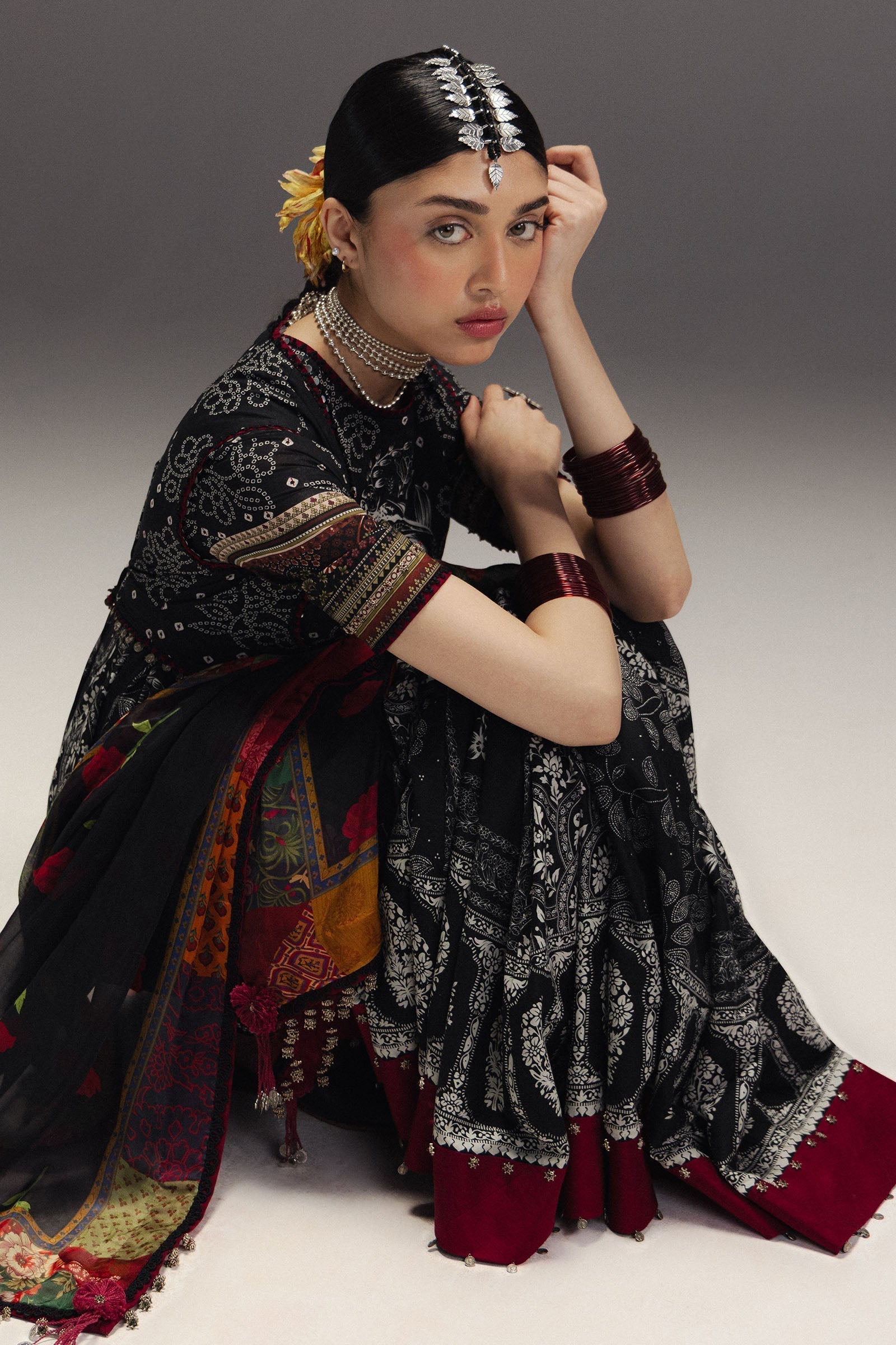 Zara Shahjahan | Anarkali 26 | Surkh Bahar-D1 - House Of Hania