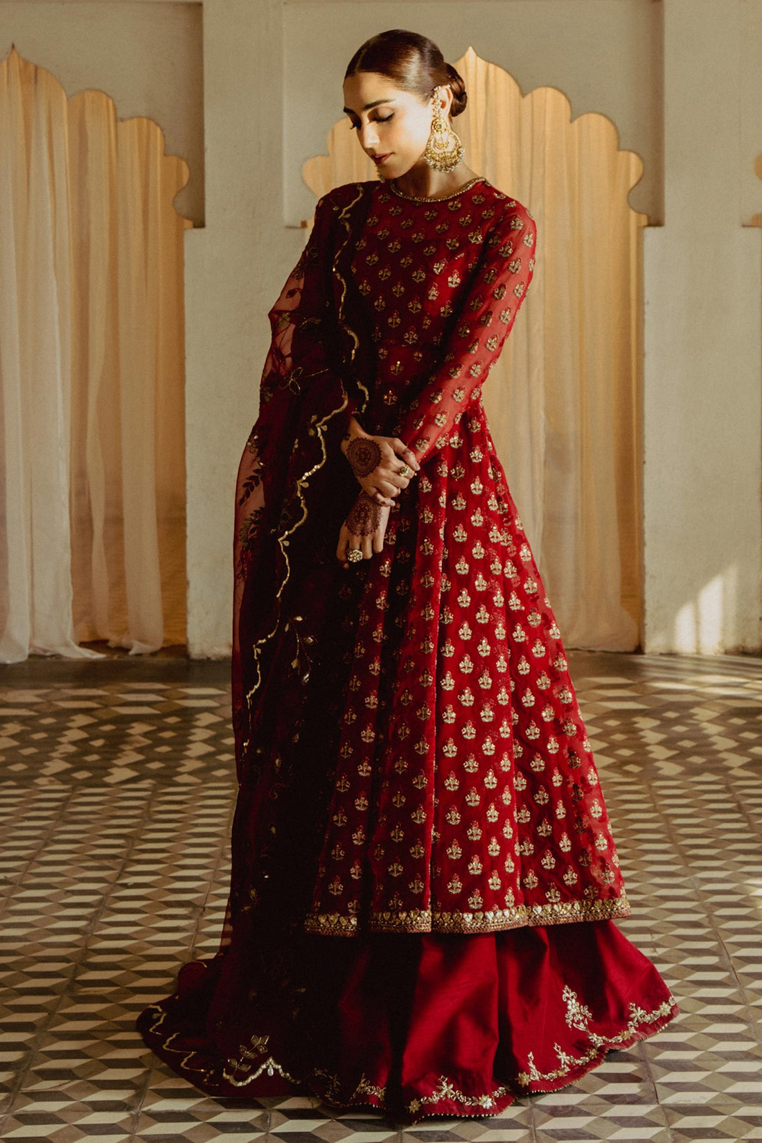 Zara Shahjahan | Bridal 2024 | GUL-MOHAR - House Of Hania