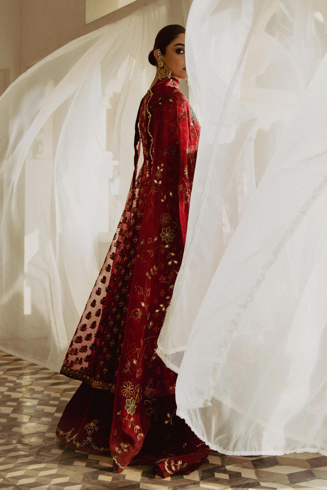 Zara Shahjahan | Bridal 2024 | GUL-MOHAR - House Of Hania