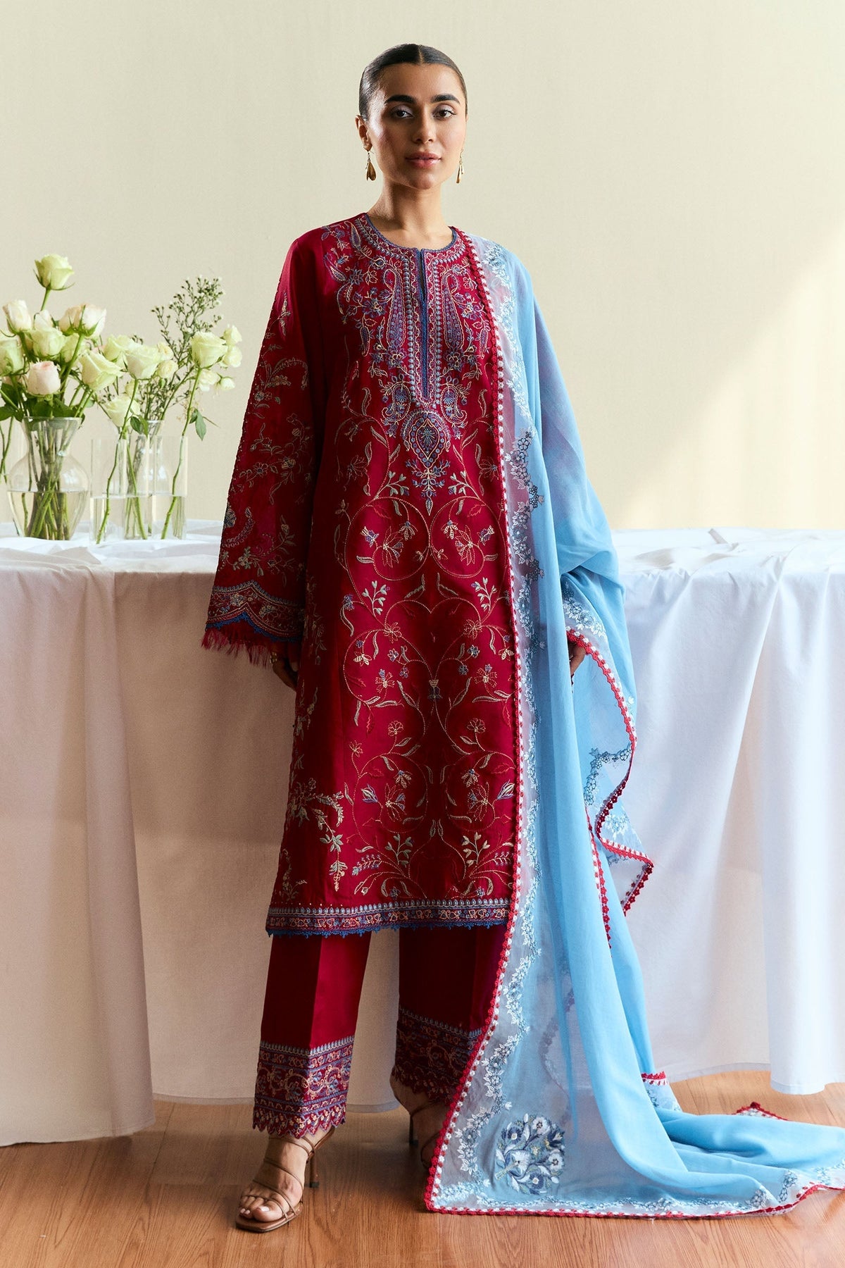 Zara Shahjahan | Coco Eid Edit | Opal-D1 - House Of Hania