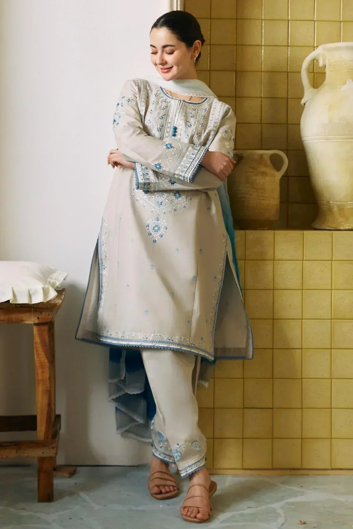 Zara Shahjahan | Coco Lawn 24 | BANO-2A - House Of Hania