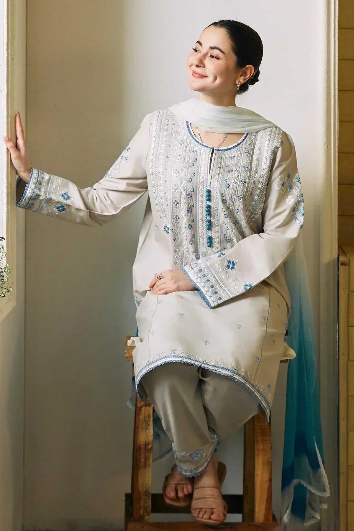 Zara Shahjahan | Coco Lawn 24 | BANO-2A - House Of Hania