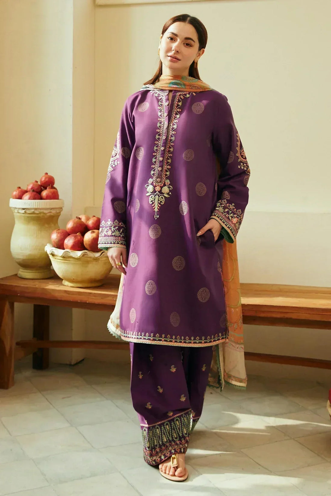 Zara Shahjahan | Coco Lawn 24 | MORNI-9A - House Of Hania