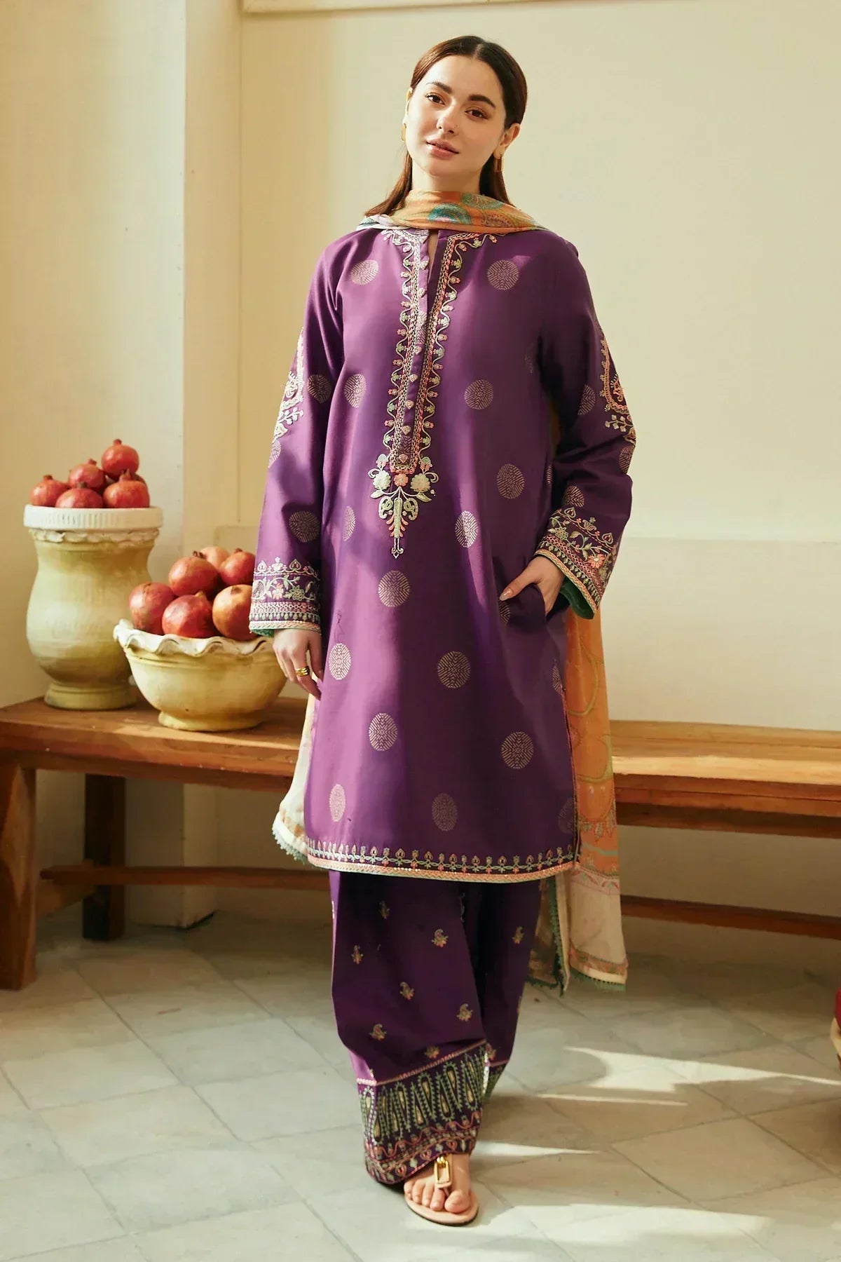 Zara Shahjahan | Coco Lawn 24 | MORNI-9A - House Of Hania