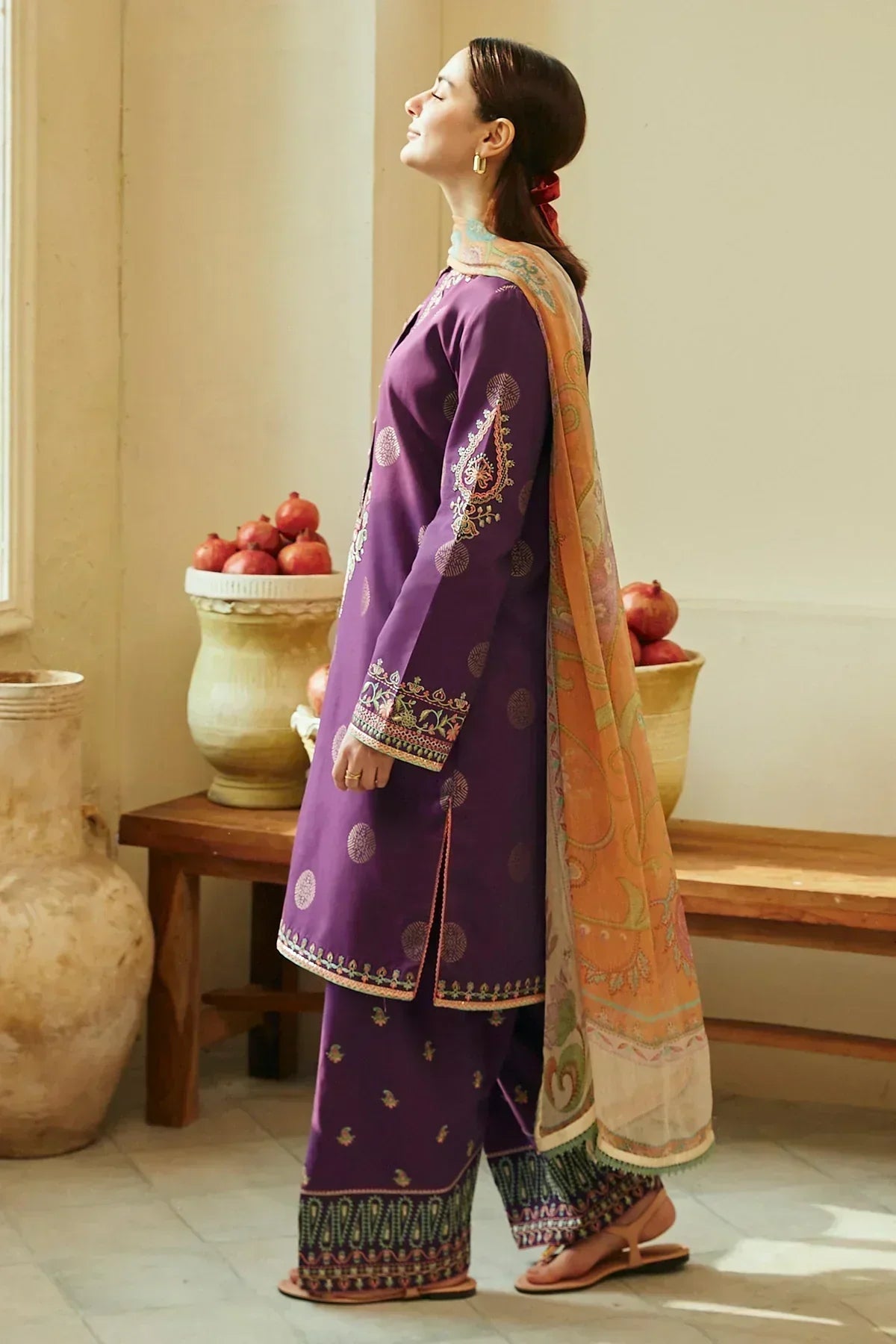 Zara Shahjahan | Coco Lawn 24 | MORNI-9A - House Of Hania