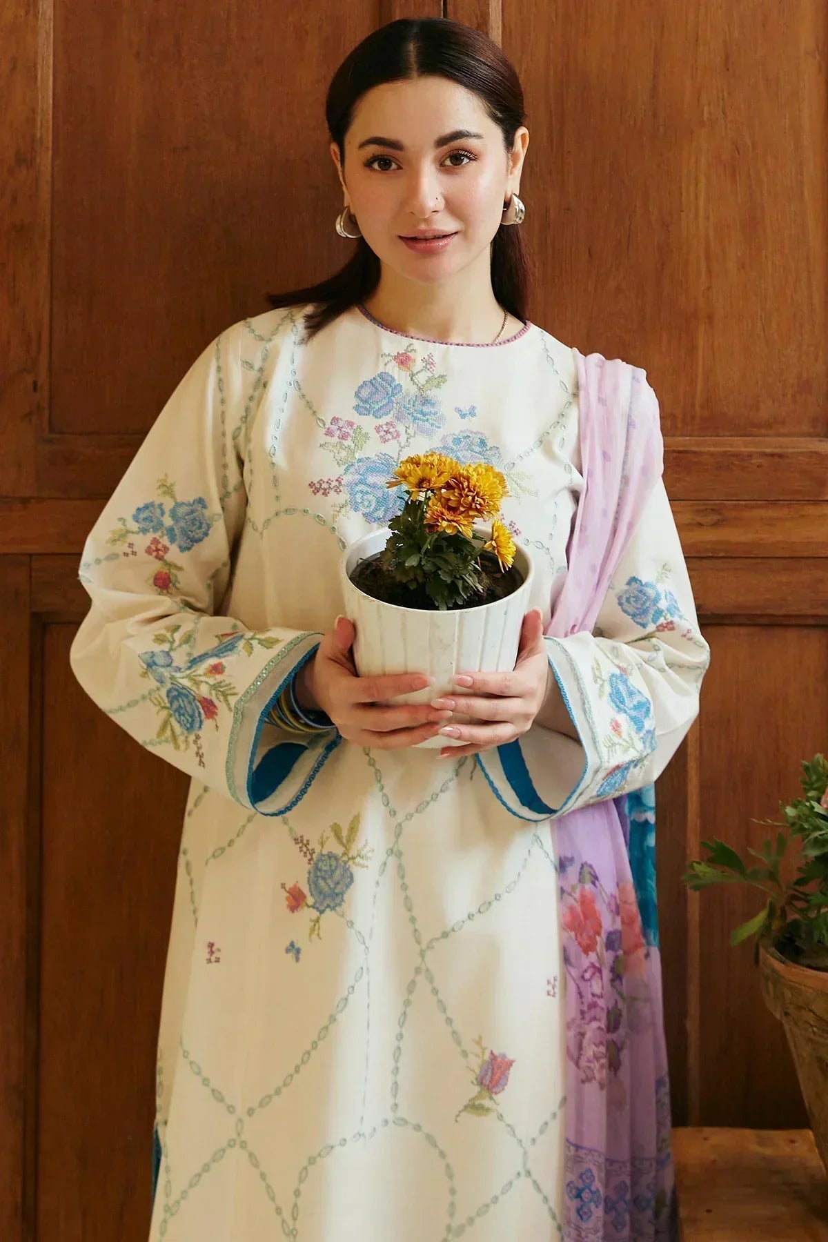 Zara Shahjahan | Coco Lawn 24 | RUHI-10A - House Of Hania