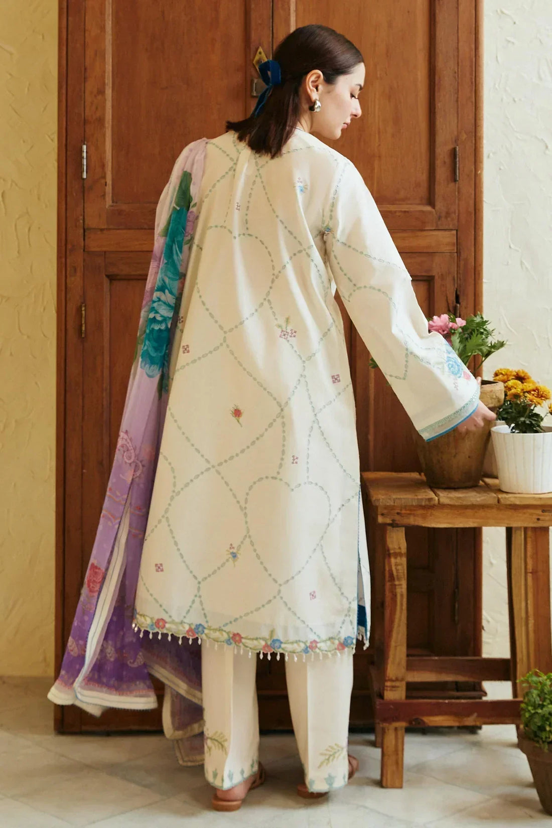 Zara Shahjahan | Coco Lawn 24 | RUHI-10A - House Of Hania
