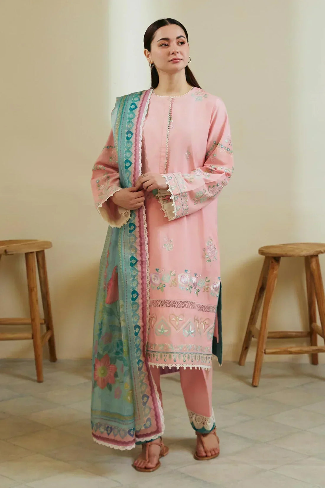 Zara Shahjahan | Coco Lawn 24 | ZOYA-8A - House Of Hania