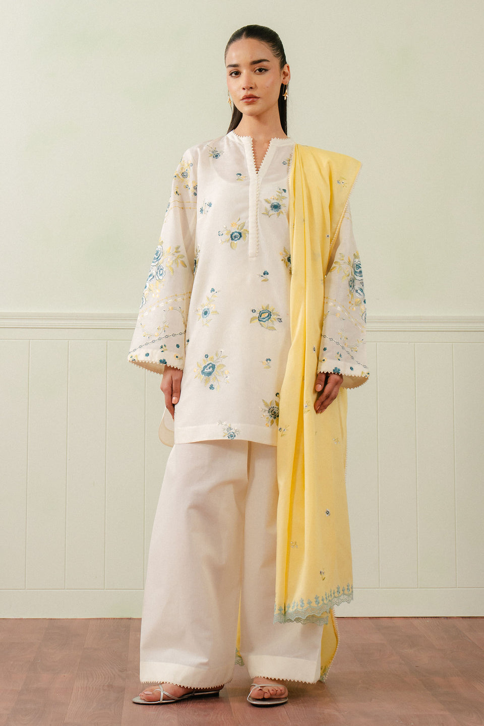 Zara Shahjahan | Coco Lawn 25 | NORA-10B - House Of Hania